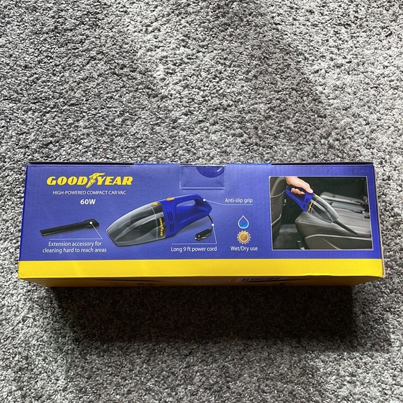 Goodyear Car Vacuum, handheld, mini size, new in box, never used! - Picture 3 of 3